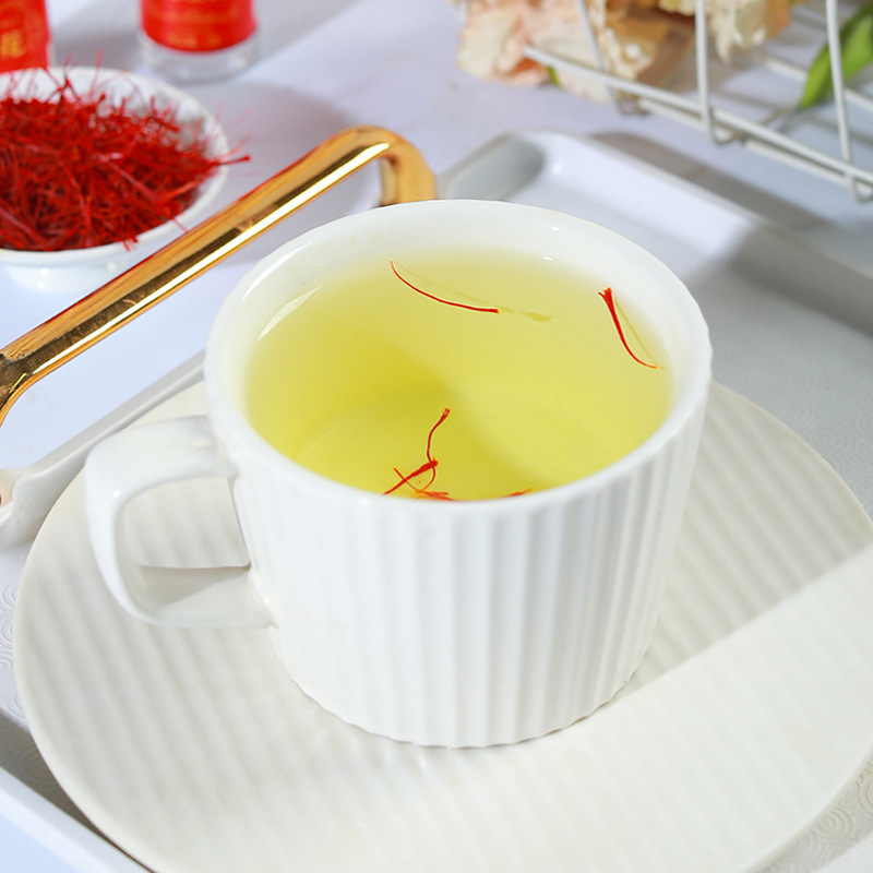 Beijing Tongrentang Heihuang Saffron Round Wire Delivery Domestic Saffron Saffron Original 1g Bottle in Stock