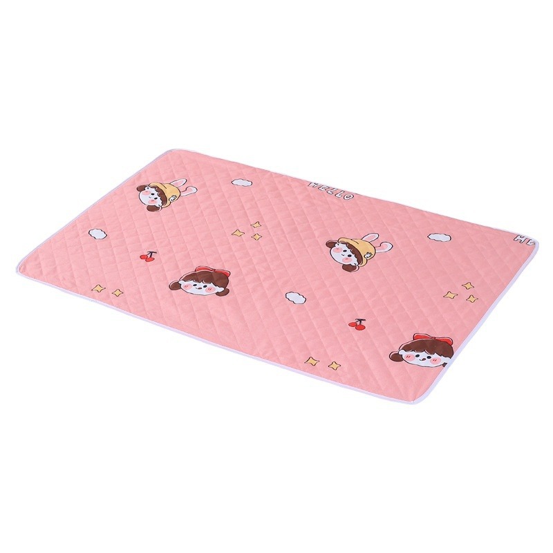 Baby Diaphragm Pad for the Elderly Waterproof Washable Leak-proof Dormitory Period Big Aunt Washed Three-layer Breathable Large Size