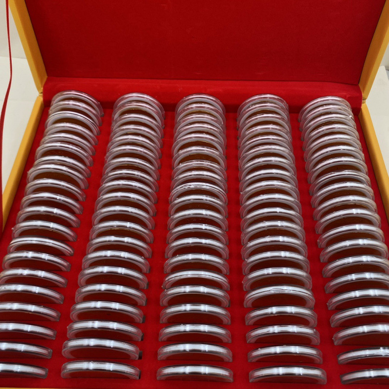 Antique Coin Collection 100 Gold Coins Yuan Datou Coin Collection Set a Box Coin Rated Coin Commemorative
