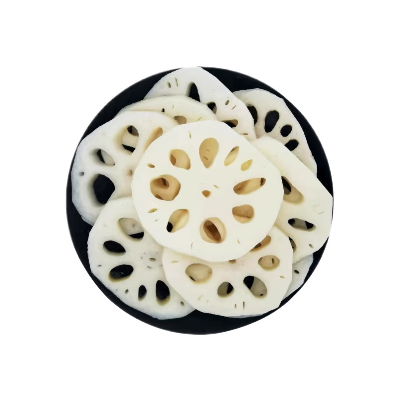 Clear Water Lotus Root Slices 5kg Hot Pot Malatang Fresh Crispy Lotus Root Slices Oden Skewers Cold Salad Commercial Ingredients