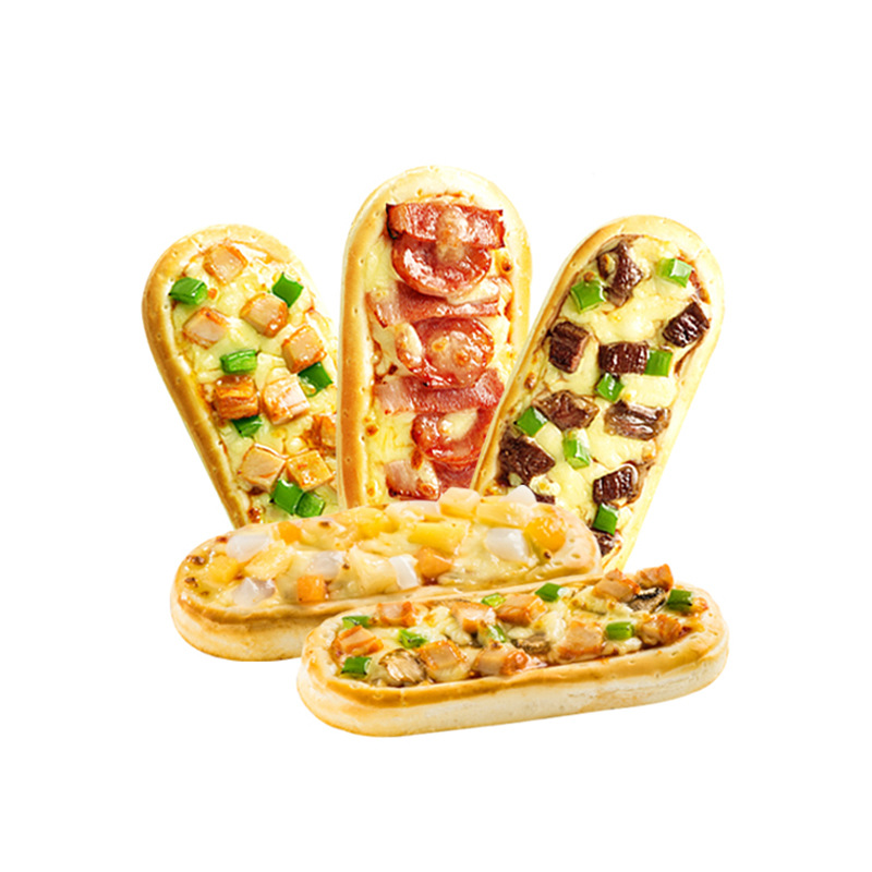 Merson Cheese Boat Pizza Pizza Frozen Finished Food Camp Breakfast Instant Oven Sa Beef Roll Snacks