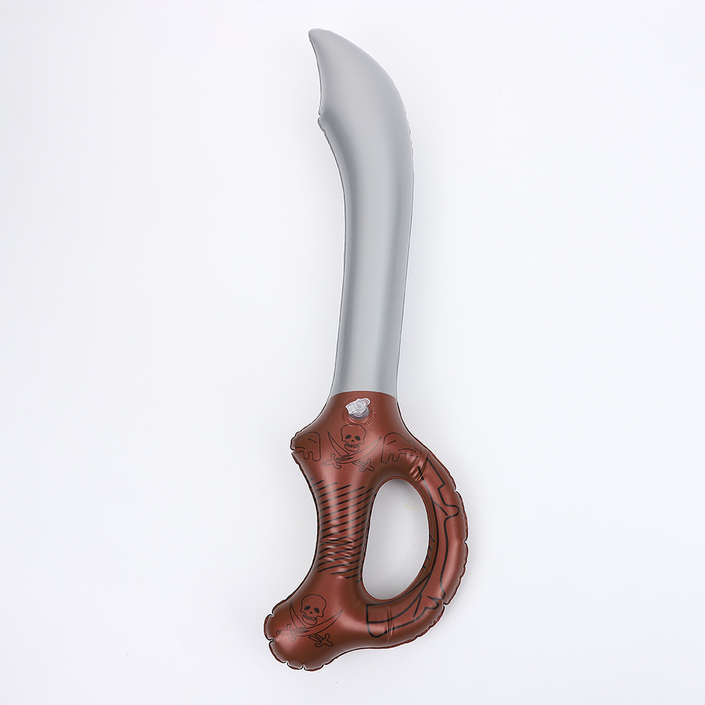 Inflatable Pirate Knife Children's Inflatable Sword Game Toy Knife Weapon Props Stage Toy Wholesale Interactive Game