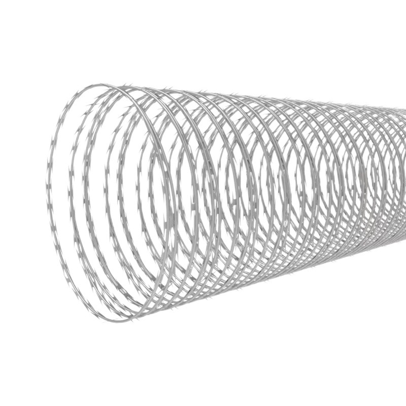 Villa Courtyard Wall High-Speed Rail Prison Wall Anti-Climb Thorn Anti-Theft Blade Barbed Wire Barbed Wire Rolling Cage Blade Barbed Wire