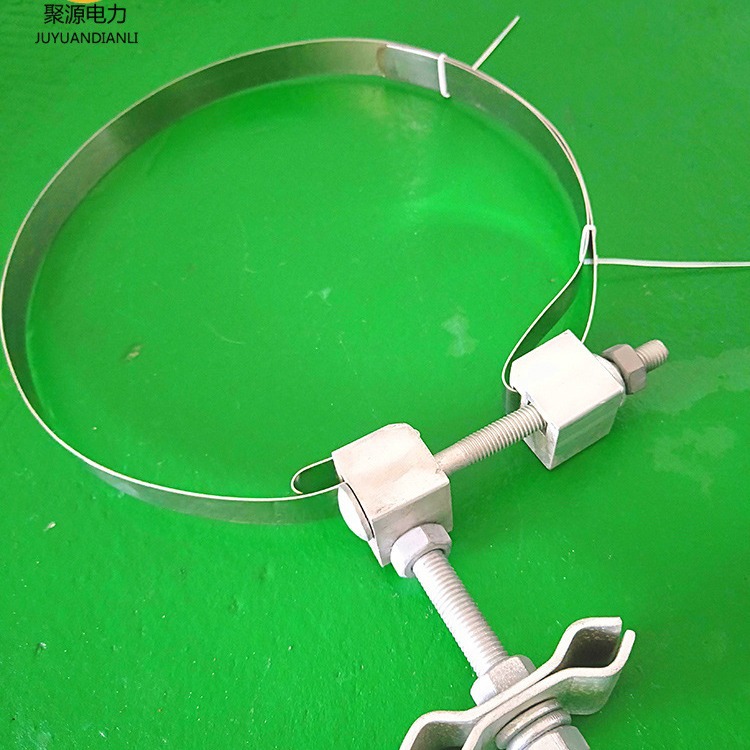 Клемма для оптического кабеля Opgw, зажим для фиксирования оптического кабеля, оборудование для оптического кабеля, алюминиевый квадратный стальной пояс 1.2