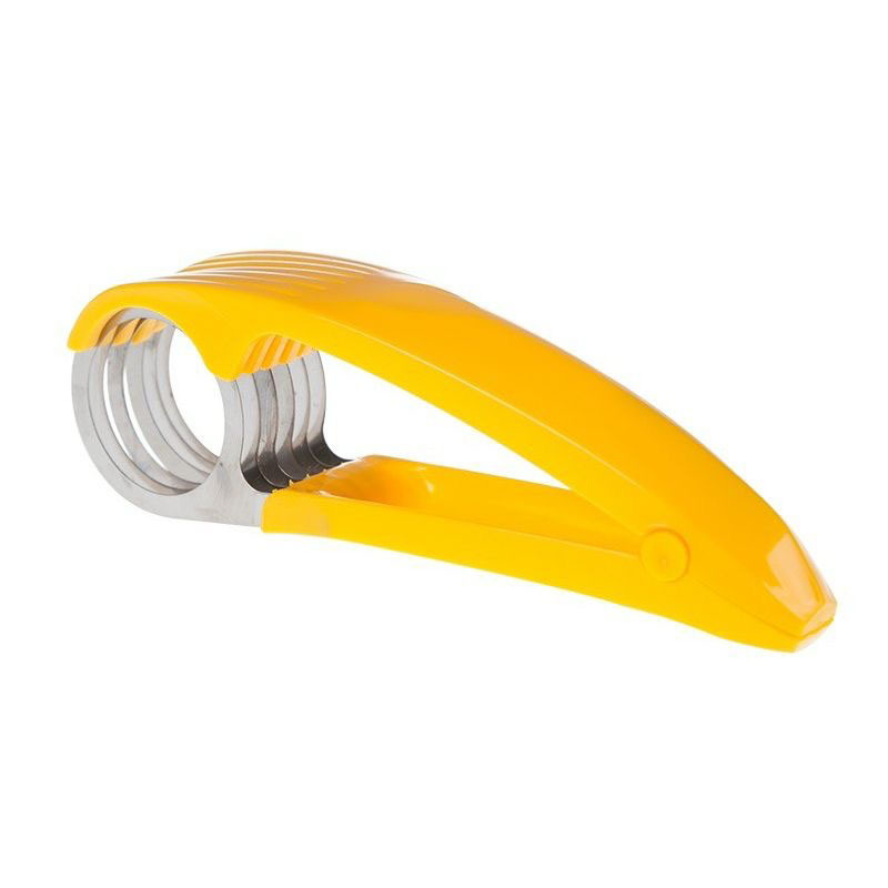 Stainless Steel Banana Slicer for Slicing Ham Sausage, Fruit Platter Tool for Dividing and Cutting Bananas