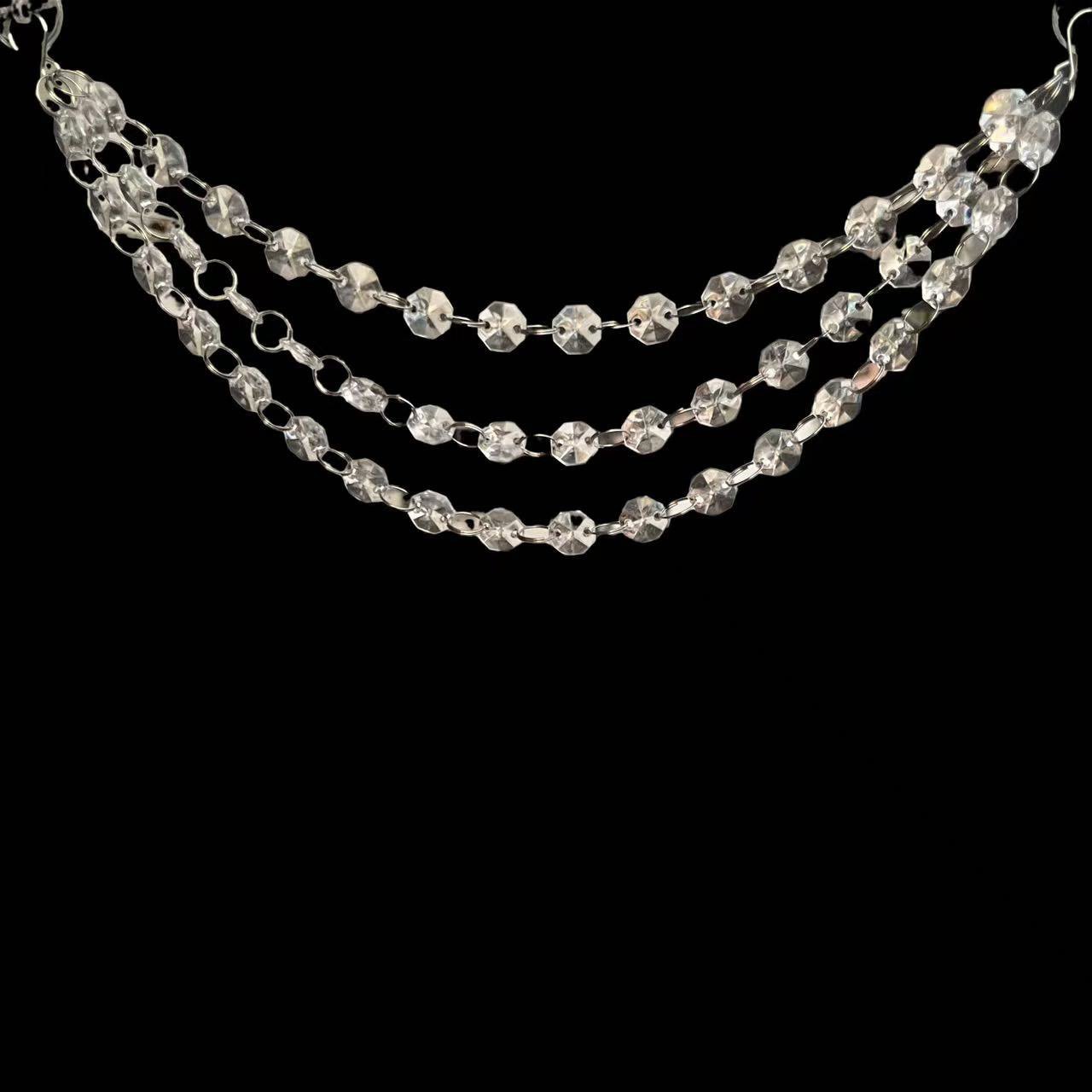 Christmas Tree European and American Style Retro Beach Style Versatile Multi-Layer Chain Simple Fashion Acrylic Pendant Pendant Decoration