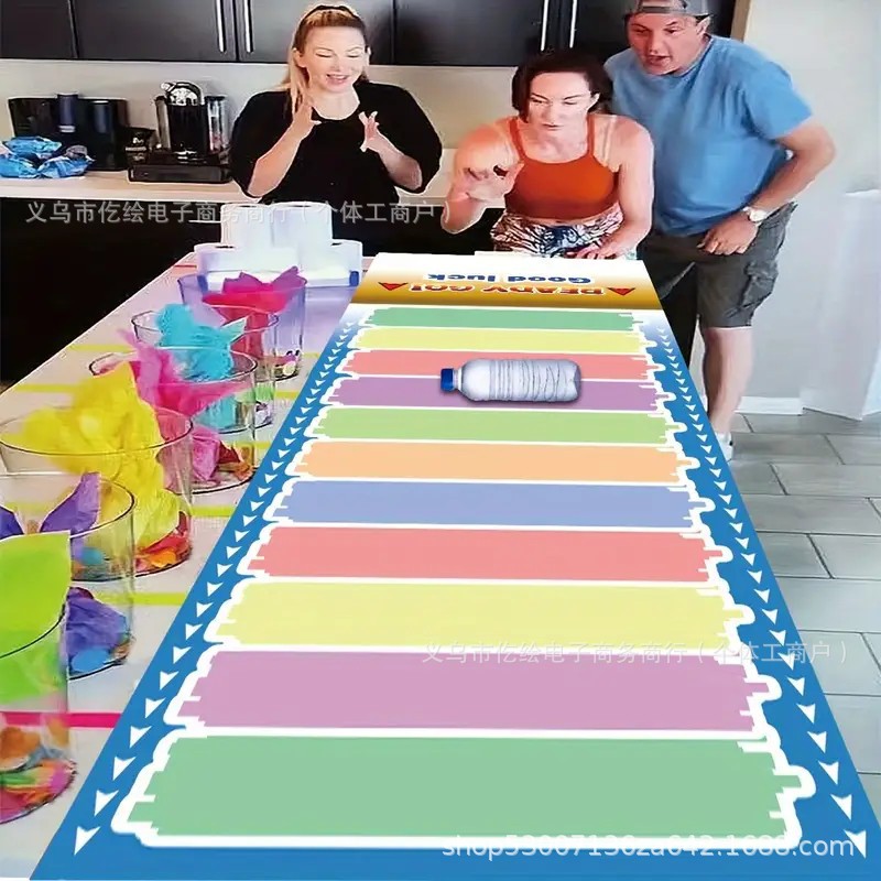 Cross-Border Popular Tabletop Game Tablecloth for Multi-Person Parties and Entertainment Props to Create Atmosphere for Multi-Person Game Tablecloths