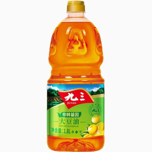 Jiusan Non-Gmo Third-Grade Soybean Oil, Cold Black Soil, State-Owned Enterprise Quality