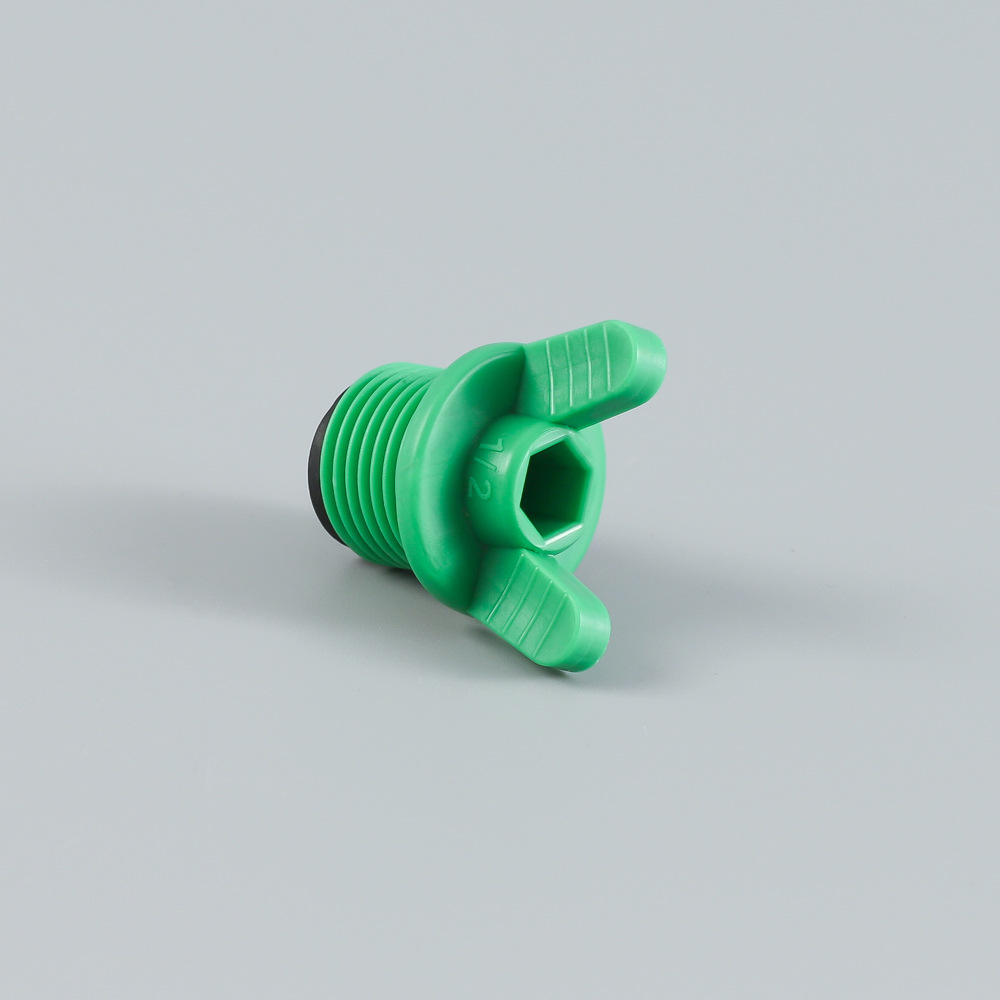 Plastic Pipe Plug 1/2 Inch Ppr Pipe 1/2 Inch 3/4 Inch 1 Inch Internal Thread Pipe Cap 1/2 Inch Extended Ear Ppr Thread Plug