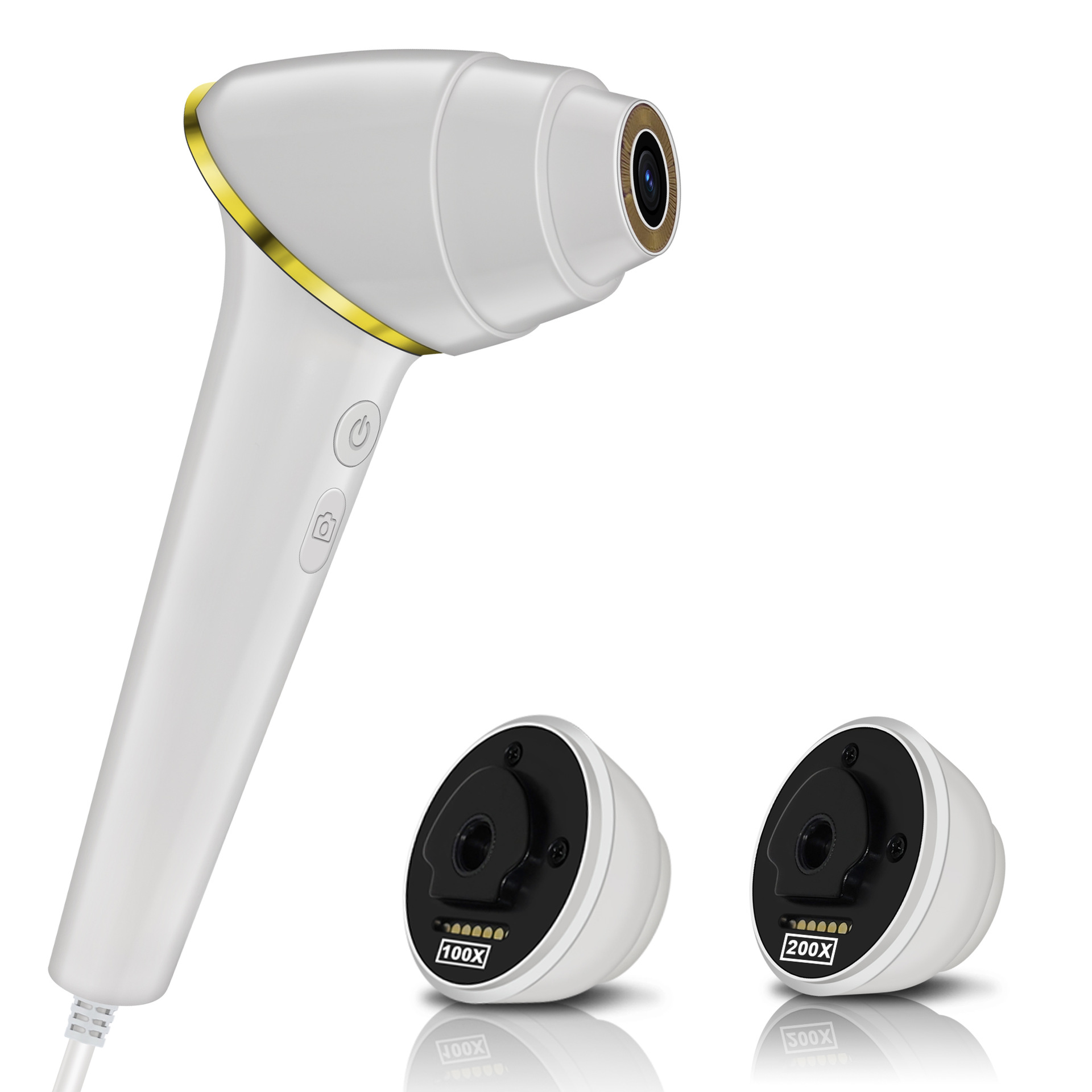 Интеллектуальный детектор кожи, ручка 6609, источник трехцветного спектра, заводской