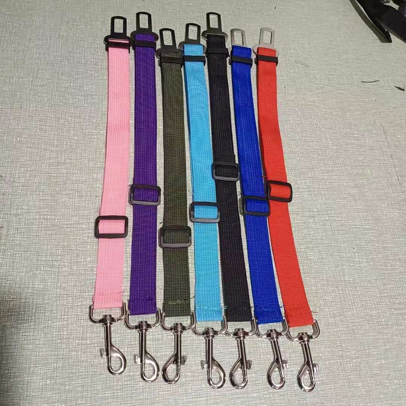 Автомобильный ремень безопасности для домашних животных, принадлежности для автомобильного ремня, поводок для кошек и собак в автомобиле