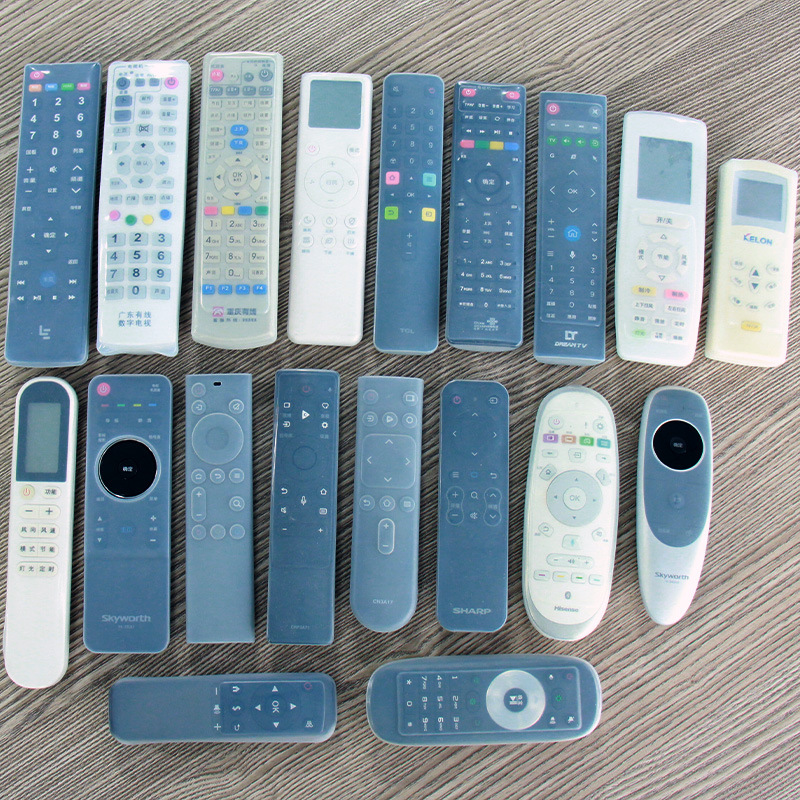 Household TV Air Conditioner Universal Remote Control Protective Cover Silicone Dust-proof Cover Waterproof Drop-proof Remote Control Cover