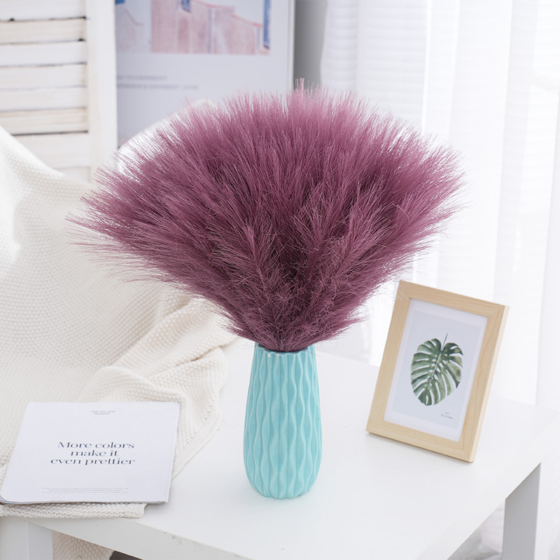 Simulation Reed High-end Flower bouquet Light Luxury Floor Decoration Fake Flower Decoration Fake Flower ins Nordic Home Decoration