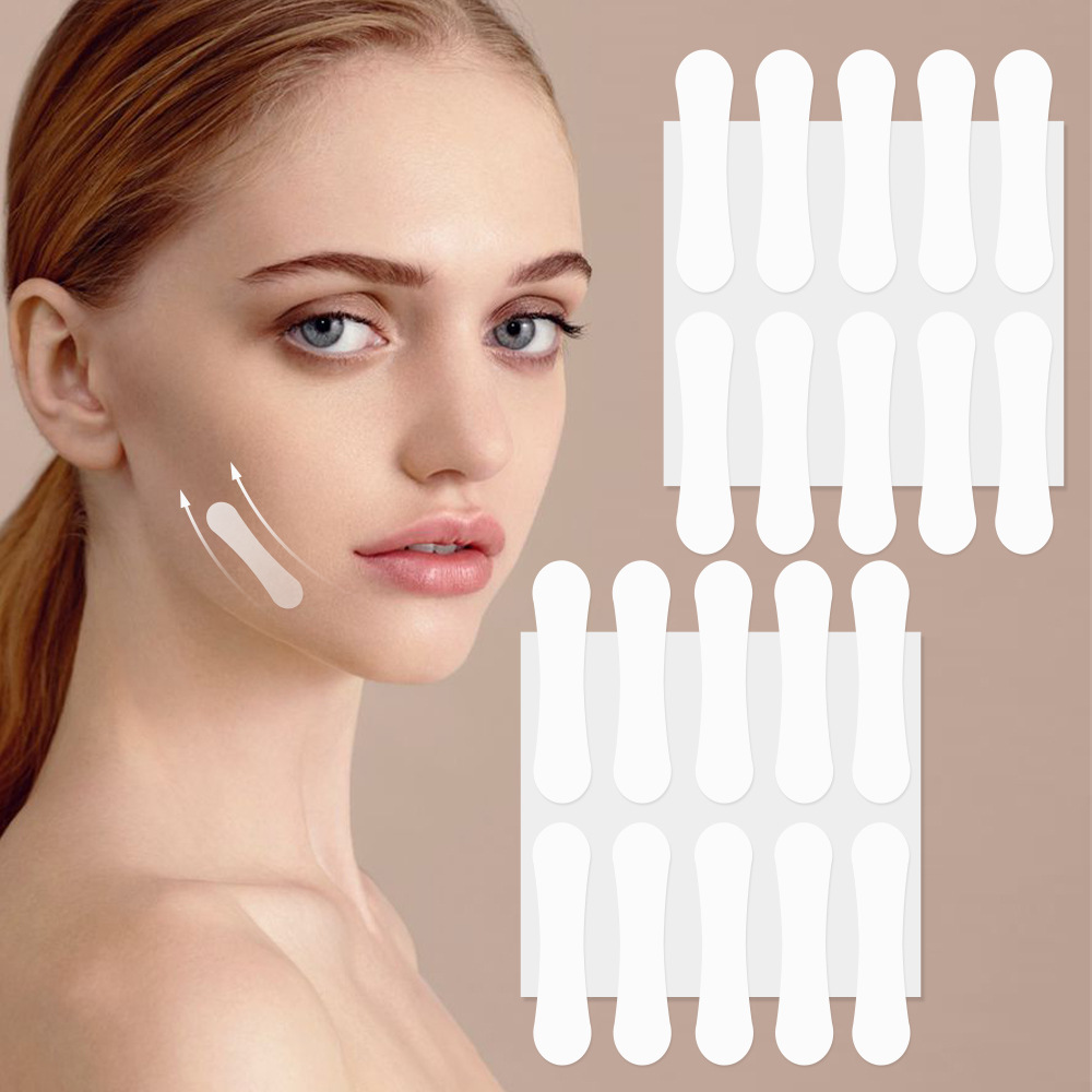 Кросс-бордерный интернет-редкий невидимый тонкий инструмент для лифтинга лица для женщин маленькое V-образное лицо плотная прозрачная повязка