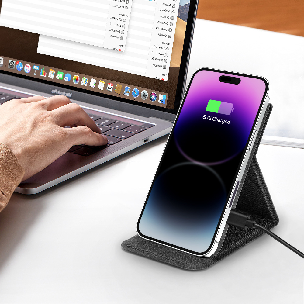 Портативная креативная подставка для зарядки, настольная, три в одном, 90% скидка, штабелируемый держатель для телефона, легко хранить, можно напечатать логотип