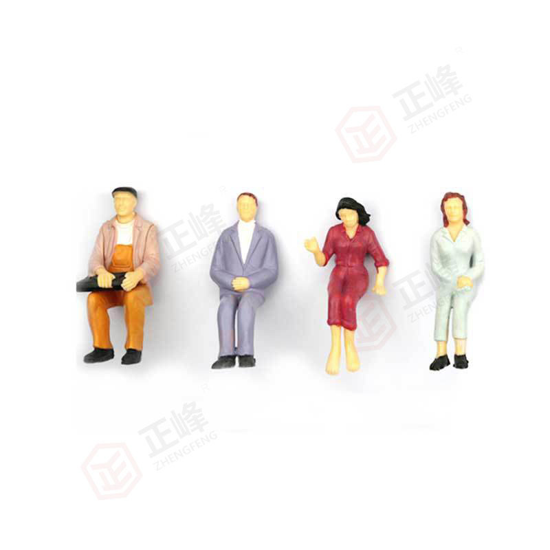 Wholesale DIY Sand Table Handmade Character Models Colorful Mini Figures Mini Scene Scenery Figures