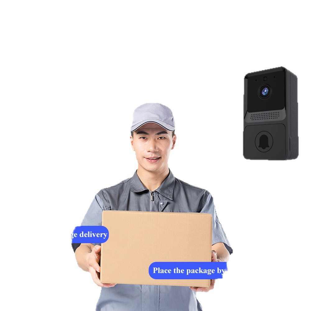 Foreign Trade Cross-Border Video Doorbell Low-Power Mobile Phone Monitoring App Intercom Wifi Smart Doorbell Ding Dong Set