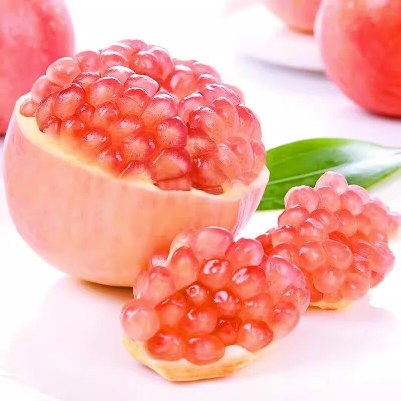 [Selection] Yunnan Alpine Mengzi Crystal Whole Hard Seed Pomegranate Fresh Seasonal Freshly Picked Pomegranate Full and Not Soft