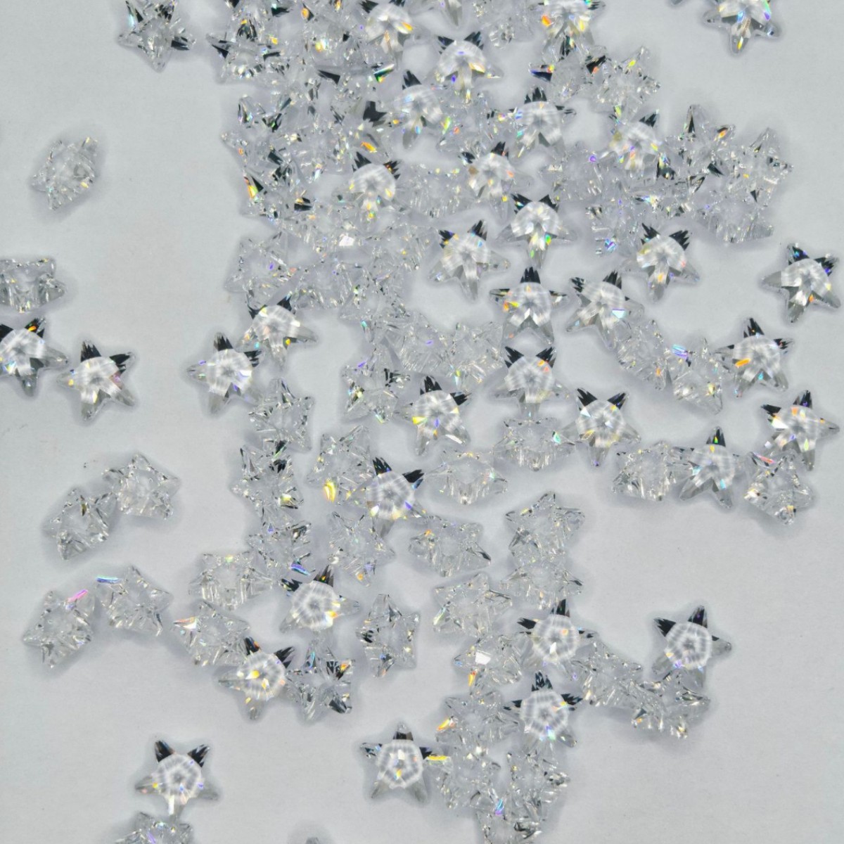 Five-Pointed Star Guaitai Material 5Aspg High-Brightness Faceted High-Quality Cubic Zirconia Zircon Loose Stone