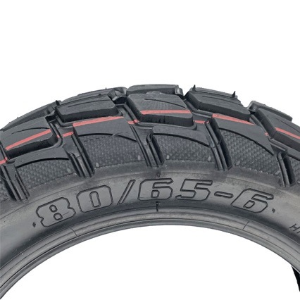 Foreign trade tire electric scooter outer tire 80/65-6 inner and outer tire solid tire 10 inch pneumatic tire