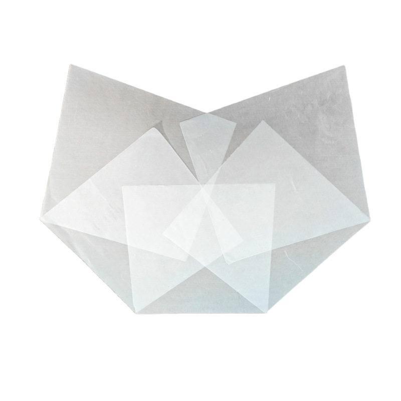 Customized Hamburger Paper, Household Oil Paper, Coated Silicone Paper, Double-Sided Waxed Paper, Food-Grade Liner Paper, Food Paper, Triangular