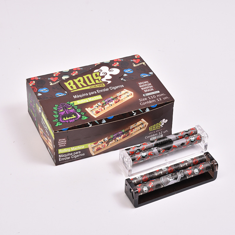 Cross-border hot-selling manual cigarette maker 86 120mm filler mini cigarette maker diversified rotating cigarette