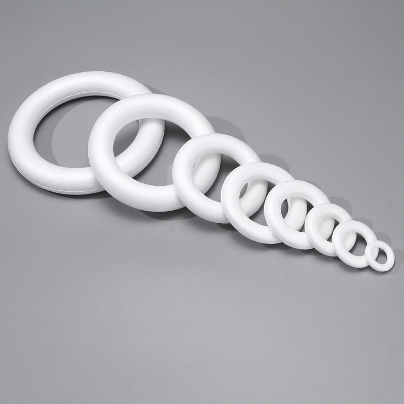 Factory direct supply bubble circle styrofoam circle wedding wreath bubble donut bubble ball DIY