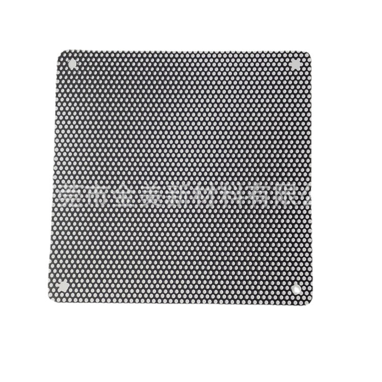 Magnetic Plastic Dustproof Net, Self-Adhesive Chassis Punching Pvc Net, Adhesive Speaker Net, Speaker Plastic Net Manufacturer