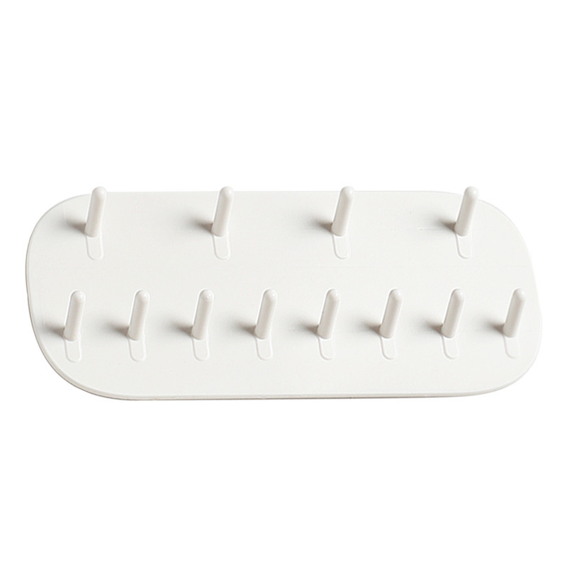 Jewelry Storage Hook Wall-Mounted Punch-Free Ring Earrings Necklace Hanger Home Ladies Jewelry Traceless Sticky Hook