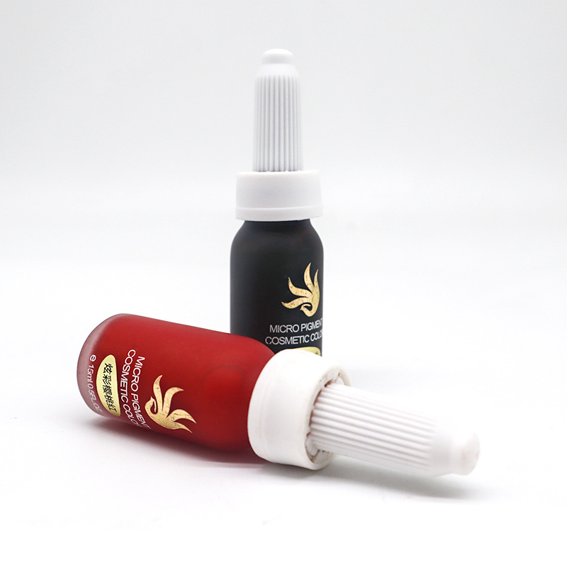 Eyebrow Tattoo Color Emulsion, Semi-Permanent Tattoo Color Material, Eyebrow Tattoo Line, Eyebrow Mist, Eyeliner, Lip Bleaching, Pure Plant Color Emulsion, Easy to Color