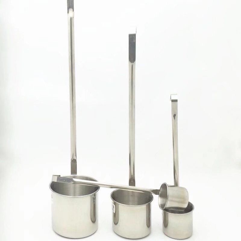 Wine 201 Stainless Steel Thickened Wine Breezer Household Large Diameter Wine Breezer Wine Spoon Refueling Funnel to Scoop Wine