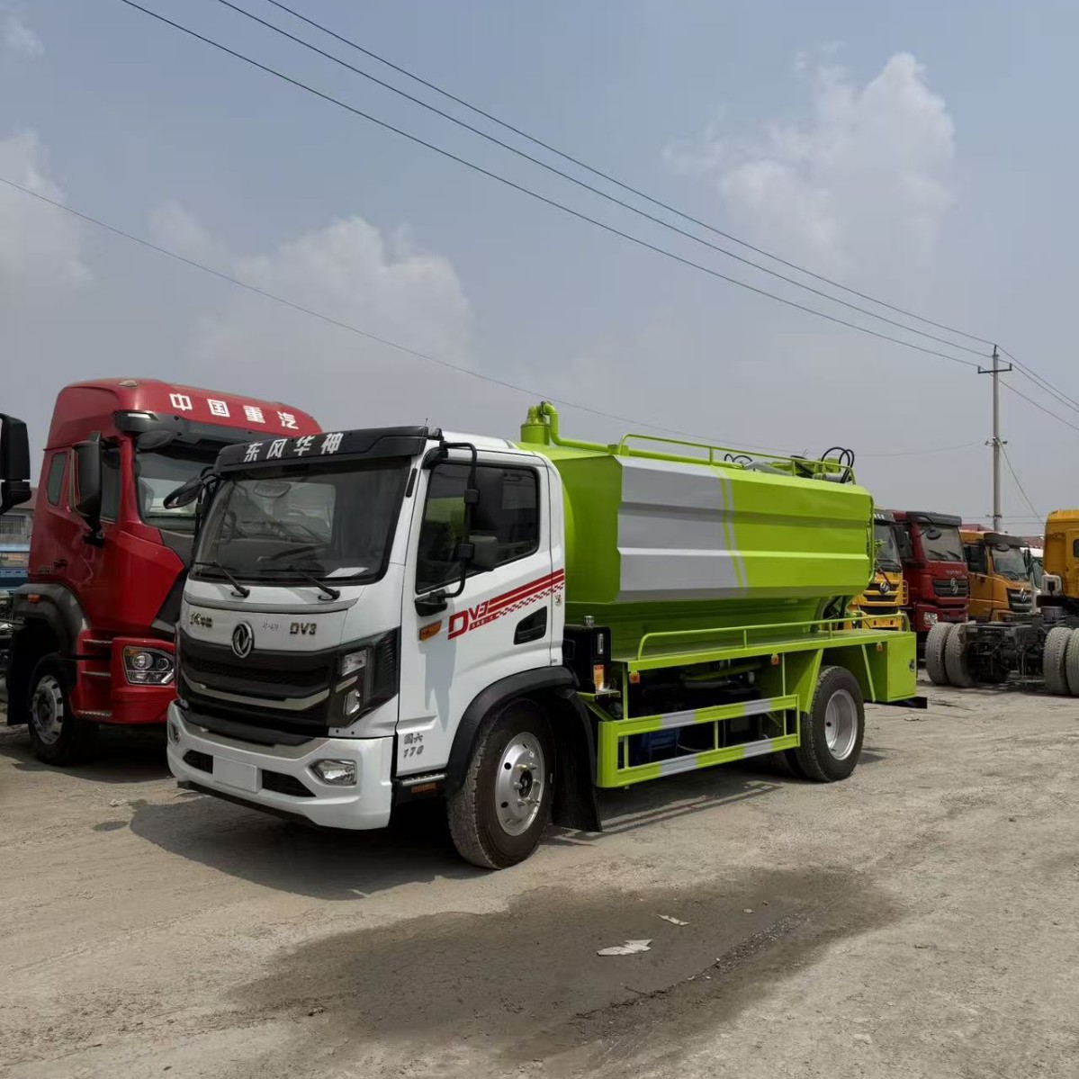 Export Various Special-Purpose Vehicles, Sprinkler Trucks, Sweeper Trucks, Sanitation Trucks, Feces Suction Trucks, Water Tank Trucks, Garbage Trucks