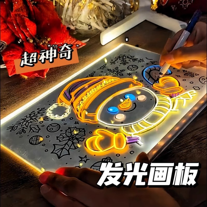 Кросс-бордовая стираемая акриловая доска для рисования детей, креативная игрушка