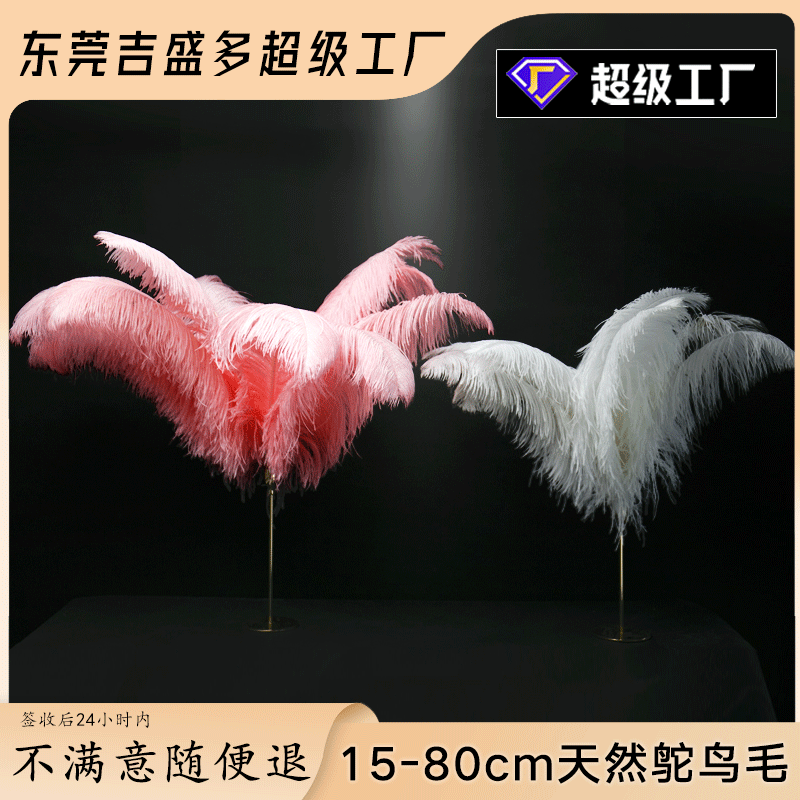 На складе 15-80см страусиные перья настоящие перья заколки для волос декор для цветочных магазинов выставок свадебный декор