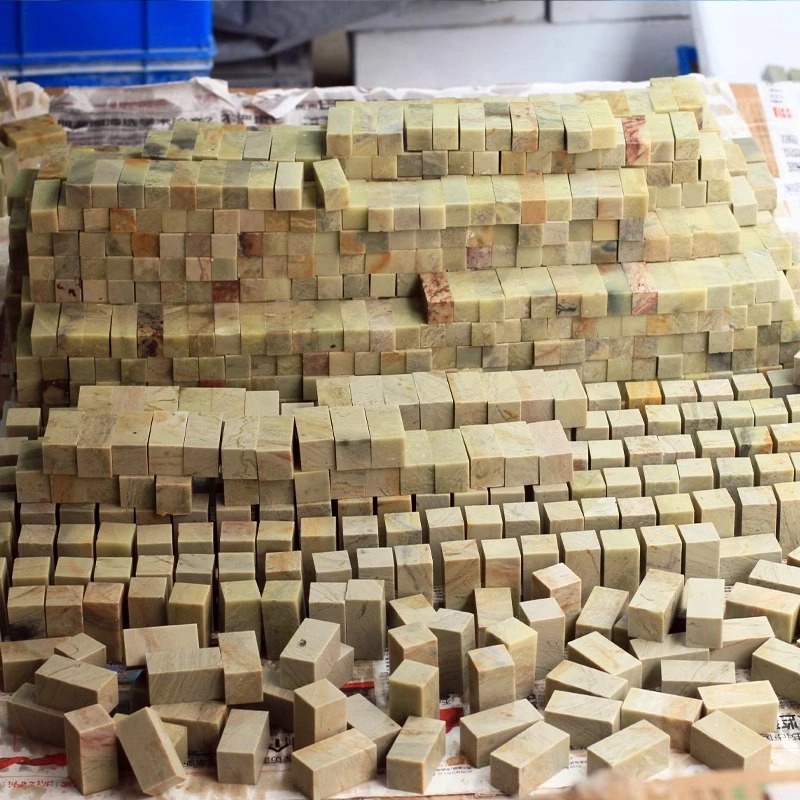 Qingtian Stone Seal 2.5X2.5X5 Seal Stone Seal Material Seal Stone Raw Stone Carving Stone Seal Carving Material
