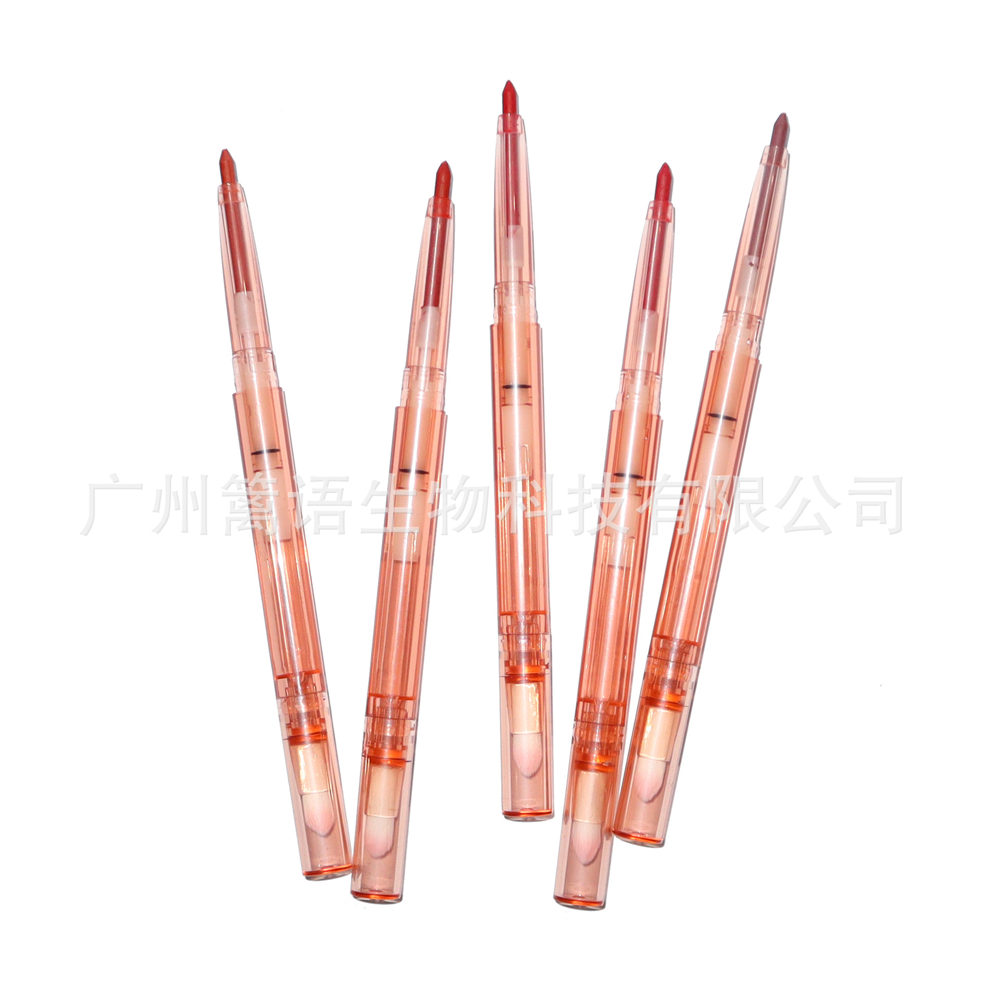 In stock finished lip liner cross-border special for neutral non-logo transparent lip pen smooth Amazon small batch