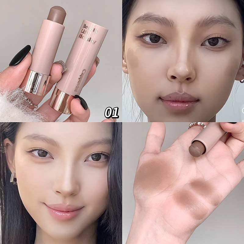 Cappuvini Moisturizing Silky Contouring Stick Single Pigment Matte Nose Shadow Three-Dimensional Student Domestic Makeup