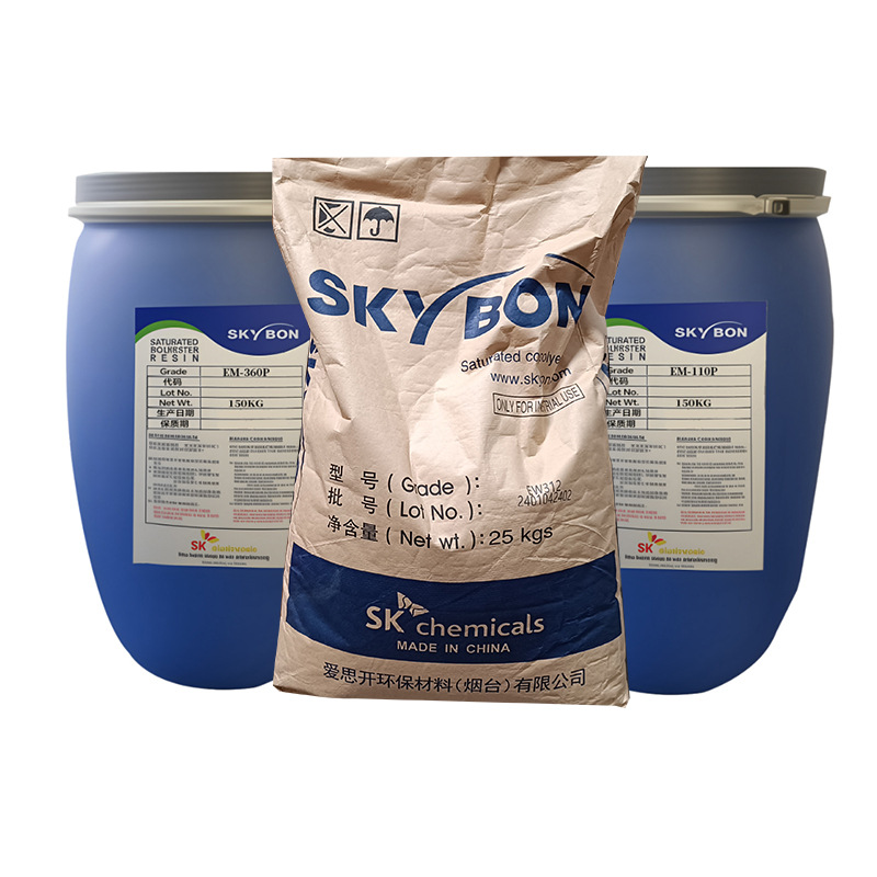Sk Polyester General Agent Ew Series Saturated Polyester Resin Screen Printing Ink Binder Water-Based Polyester Resin
