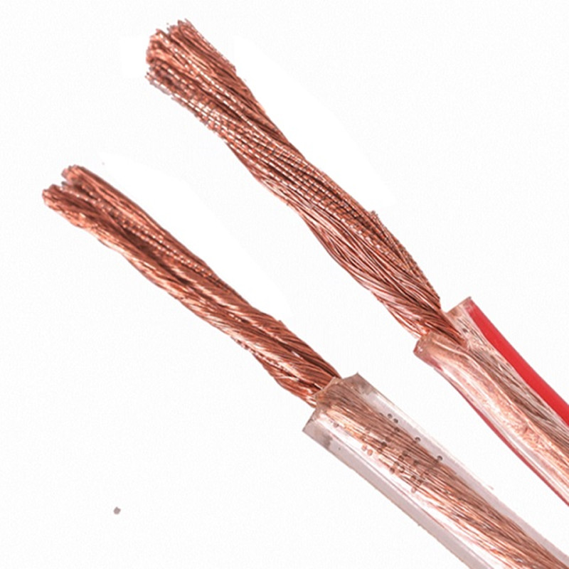 Audio Cable Professional Audiophile Oxygen-Free Copper Audio Cable Connection Cable Universal Pure Copper Speaker Cable Audio Cable Speaker Cable