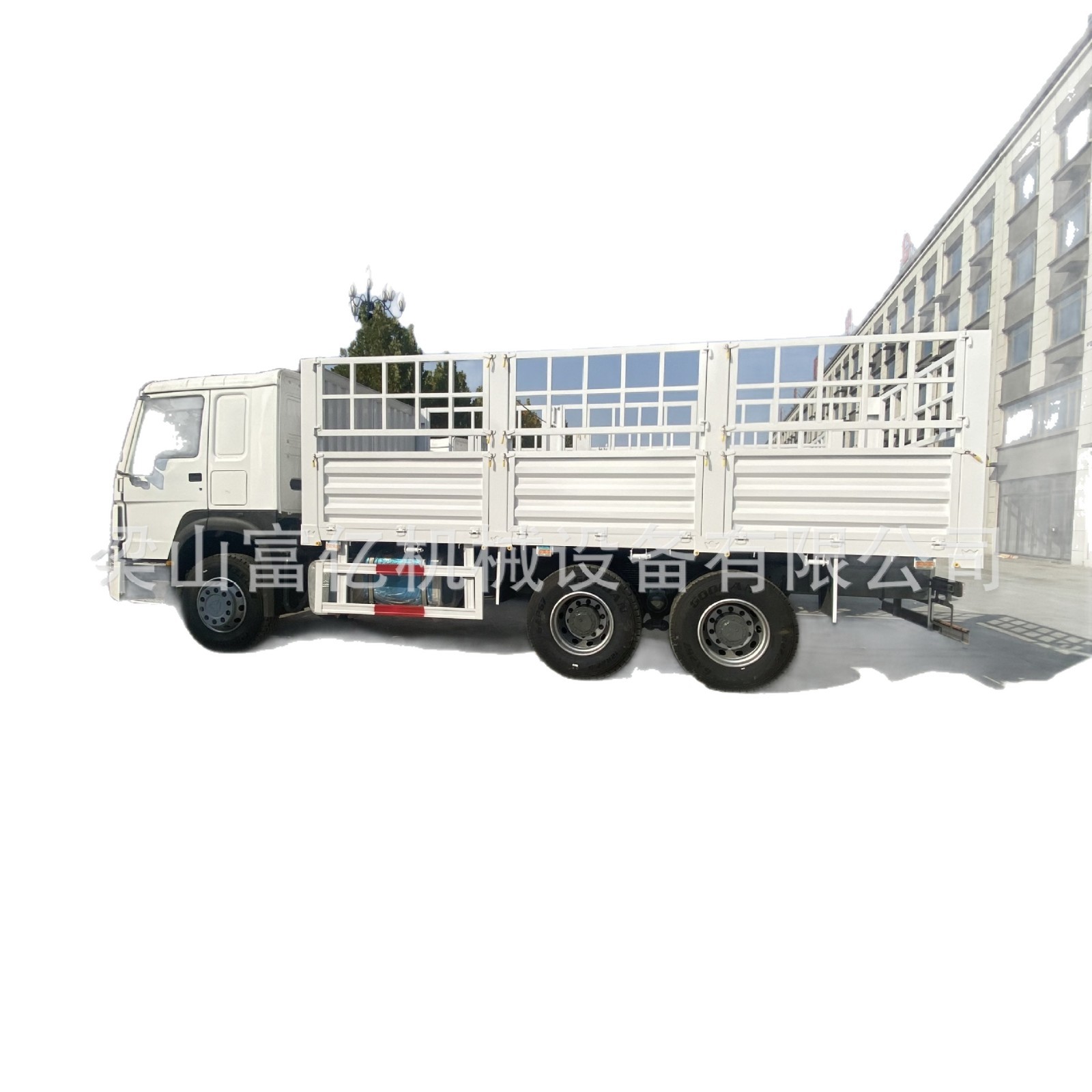 Export Africa 371 Horsepower Howo Truck, Used Sideboard Dump Truck, Engineering Transport Truck, High-Sided Truck