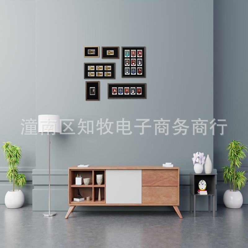 Four Palace Collection Card Brick Frame PSA Rating Card Brick Display Frame BGS Scoring Card Brick Wall Rare Card Mounting Frame