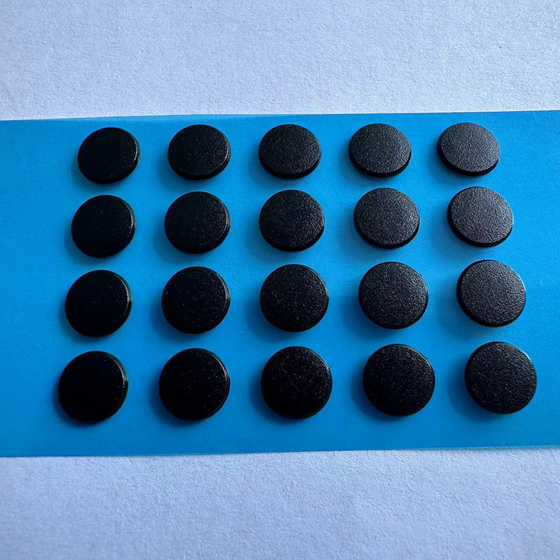 Black and astringent control panel small dot frosted matte glossy mouse arc edge small dot foot sticker Teflon glass mat
