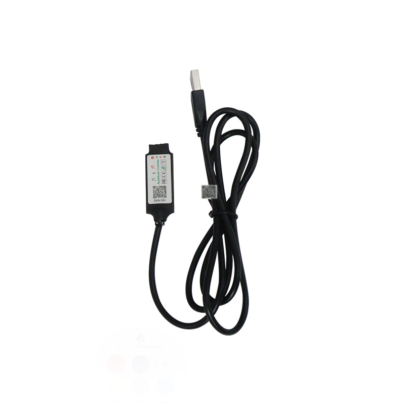 Double Red source new 24 key Mini Bluetooth music USB controller smart music colorful led light with controller