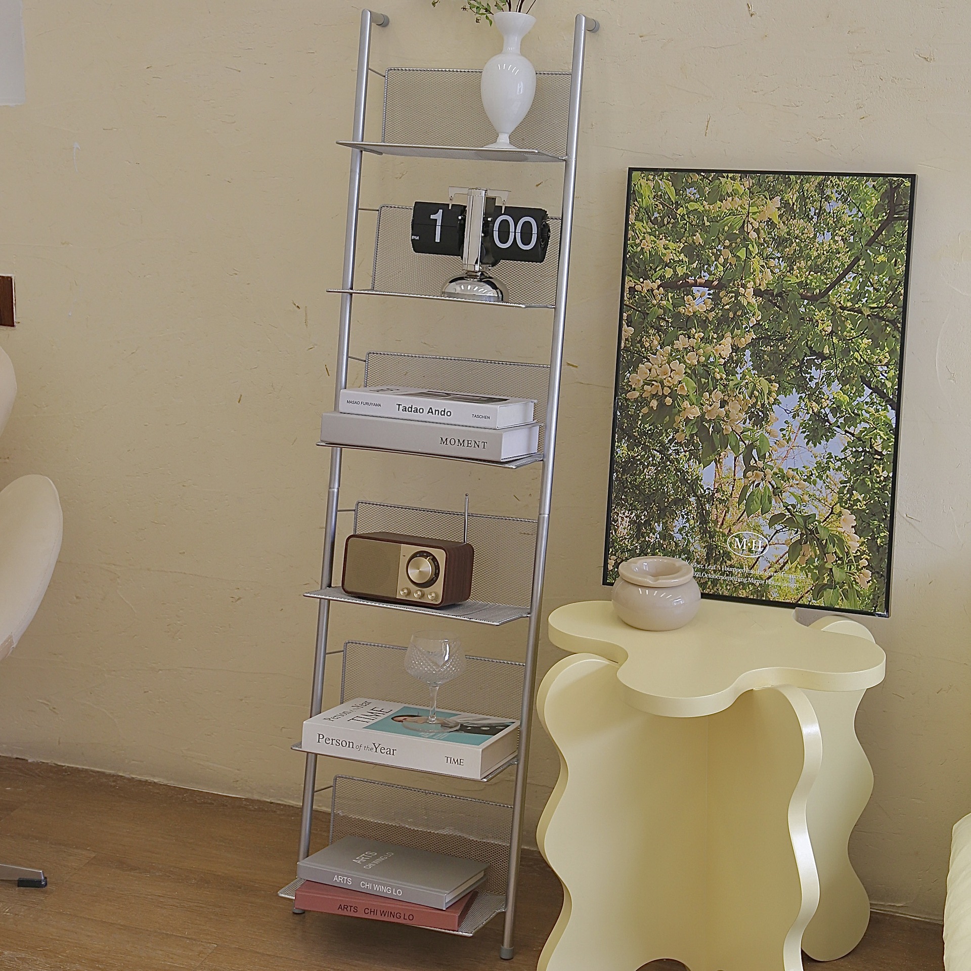 Magazine Rack Studio Photography Display Magazine Storage Floor-Standing Bookshelf Ins Xiaohongshu Same Style