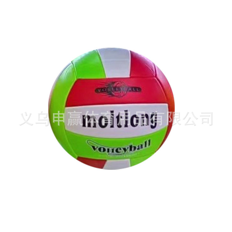 Training Volleyball Cross-Border No. 5 Standard School Volleyball Machine-Sewn Soft Pvc Beach Foam Volleyball Manufacturer Wholesale