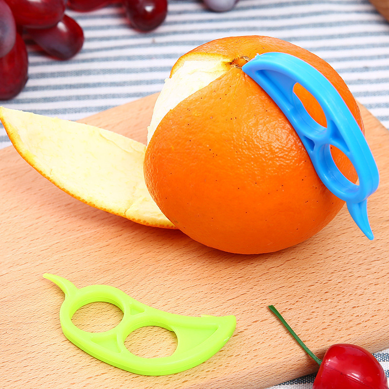 Orange opener mouse multi-functional long plastic orange peeler orange peeler orange peeler grapefruit Peeler
