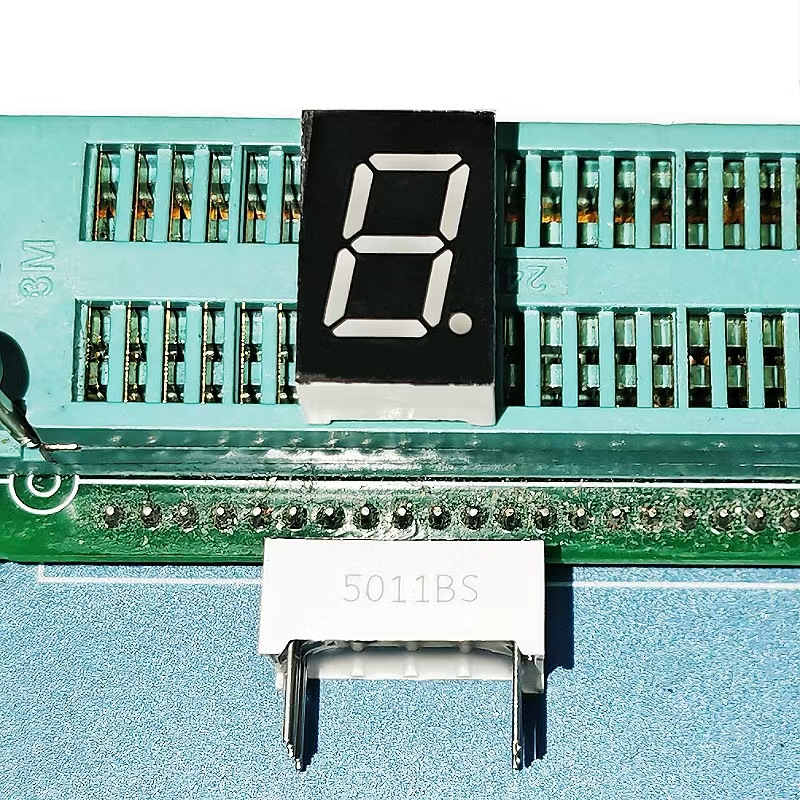 Factory Direct supply 0.5-inch 1-bit digital tube 5101AS common Yin/5011BS common Yang bright red
