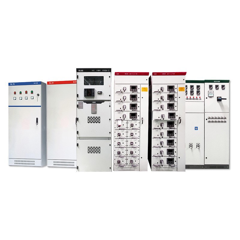Xl-21 Complete Set of Distribution Cabinets Ggd Distribution Box High and Low Voltage Power Switch Cabinet Capacitor Compensation Cabinet Dual Power Supply Cabinet