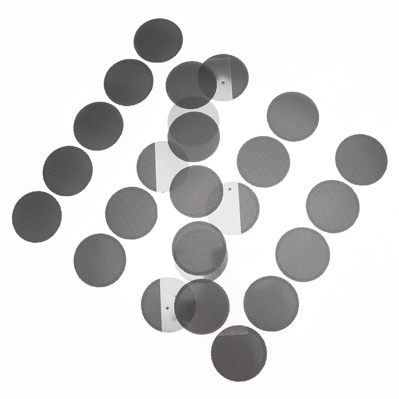 Horn Dust-proof Mesh Speaker PVC Mesh Horn Dust-proof Sticker Waterproof Breathable Sound Mesh Custom Processing Dust-proof Sticker