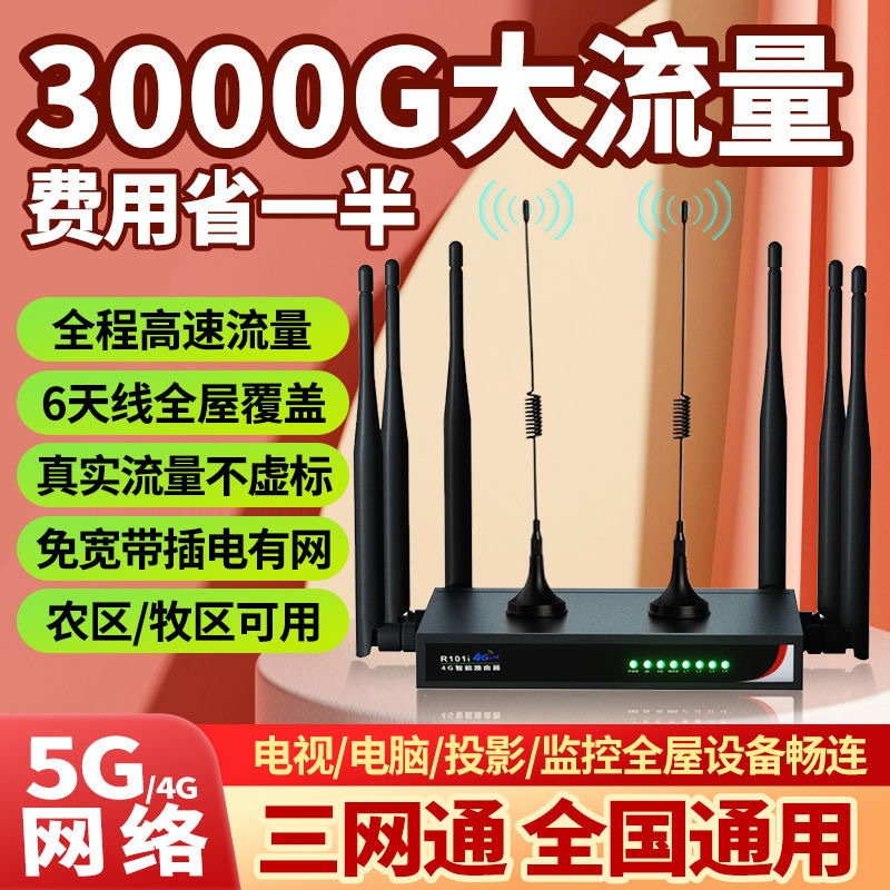 National Universal Wireless Router 4/5g Wireless Broadband Portable Mobile Wifi Router Industrial Outdoor Plug-In-Free